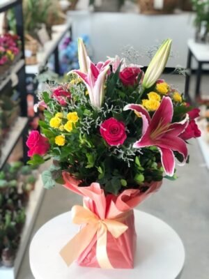 Buque mix de flores Afetividade - coloridas